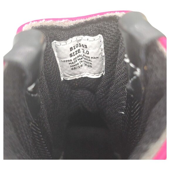 Lil Boot Barn Baby Cow Print Western Boots Size 2 Black/White Faux Leather & Can - Picture 3 of 16